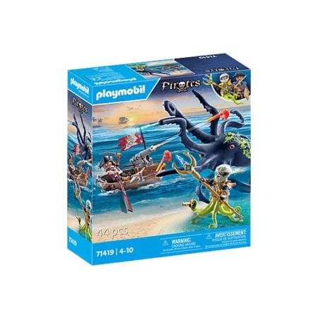 Playmobil Pirates Batalha com polvo gigante