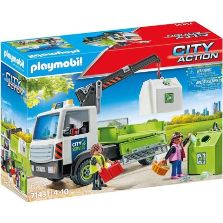 Playmobil City Action camião de resíduos
