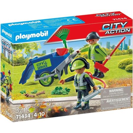 Playmobil City Action equipa de limpeza de ruas
