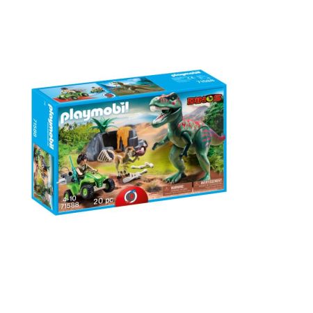 Playmobil Dinos Tiranossaurus Rex com Explorador