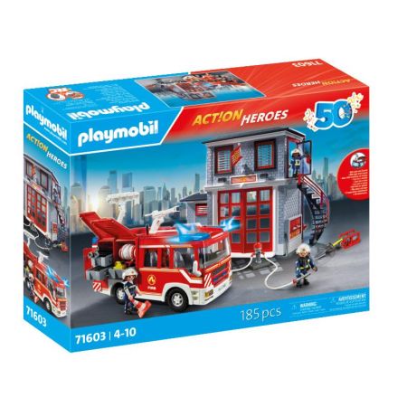 Playmobil 50 aniversário mega set bombeiros