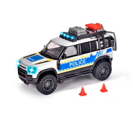 Majorette carro GS Land Rover policia 12,5 cm