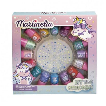 Set completo de unhas Little Unicorn