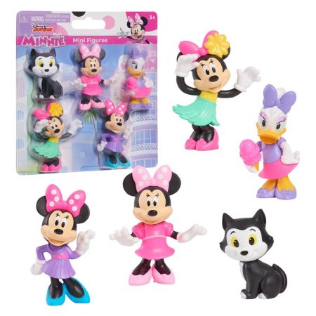 Boneca Minnie pack 5 figuras básicas