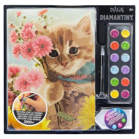 Diamantiny pintar com diamantes Gato