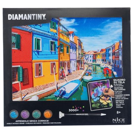 Diamantiny pintar com diamantes Burano Veneza