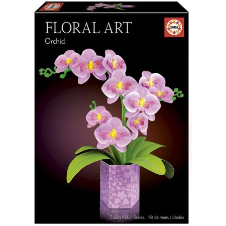 Educa arte floral orquídea