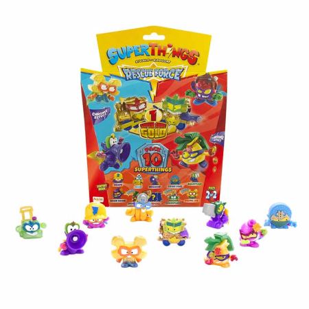 Superthings Rescue Force Kazoom pack de 10