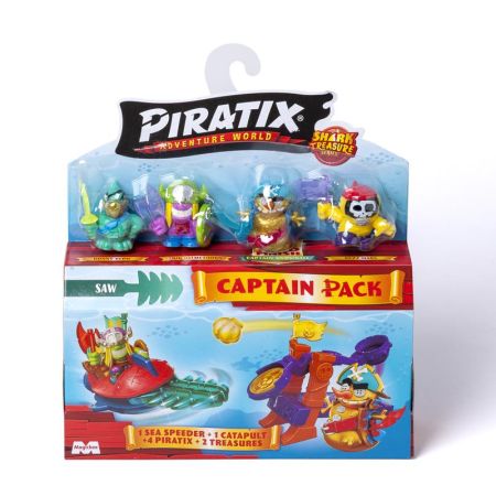 Piratix Shark treasure Captain Pack