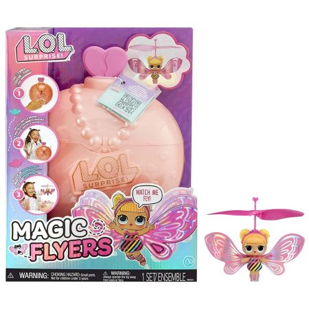 LOL Surprise boneca Voadora Magic Wishies rosa