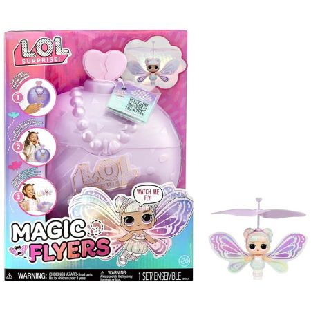 LOL Surprise boneca Voadora Magic Wishies lilás