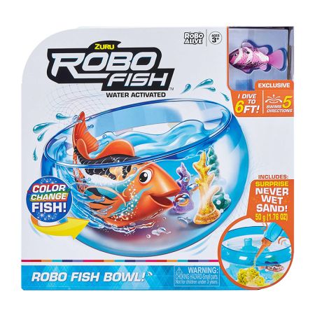 Robo Fish Aquário com Figura