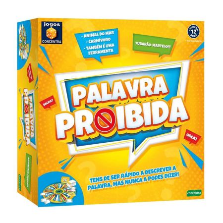 Jogos Concentra - Palavra Proibida