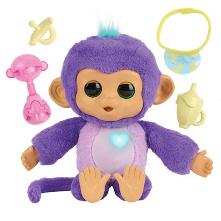 Fingerlings 2 peluche macaco interativo