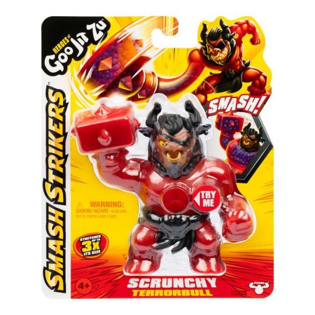 Goo Jit Zu figuras Stretch Strikers Terrorbull