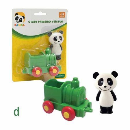 Panda Mini Veiculos com figuras