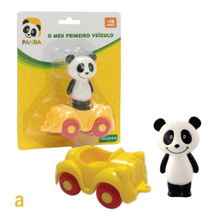 Panda Mini Veiculos com figuras