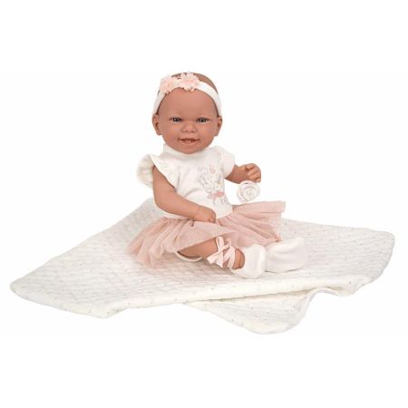 Bebé Elegance 42 cm Zoe dançarina com manta