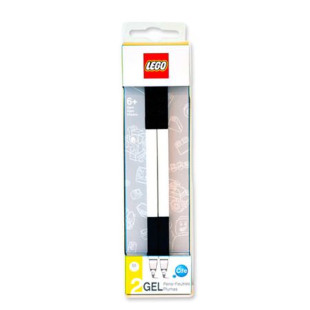 Pack 2 Canetas de Gel Preto LEGO