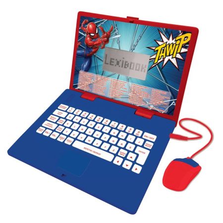 Computador educativo bilingúe Spiderman