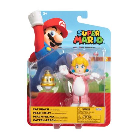 Mario Bros figuras Pea Felina Nintendo