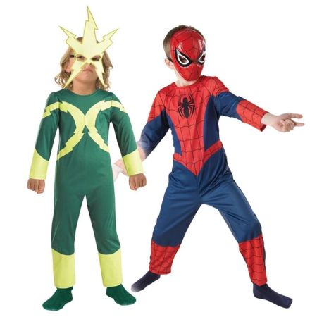 Disfarce Spiderman-Electro 2x1 infantil