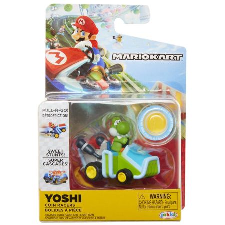 Super Mario Bross carro Coin Racers Yoshi