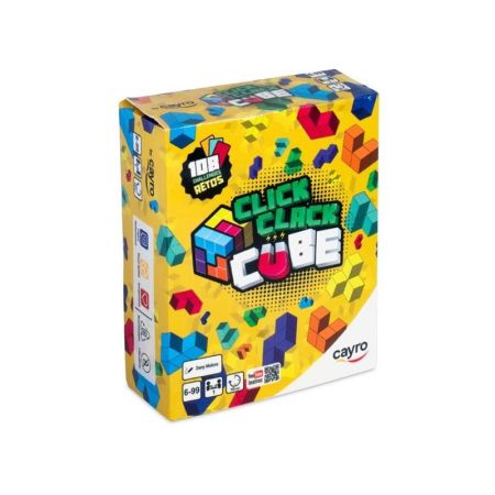 Jogo de peças Click Clack cube