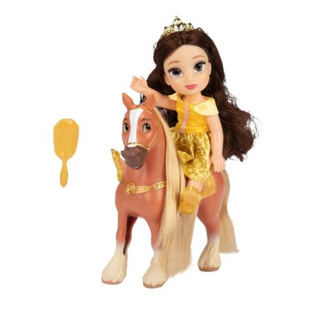 Princesas Disney boneca Bella 15 cm com Phillipe