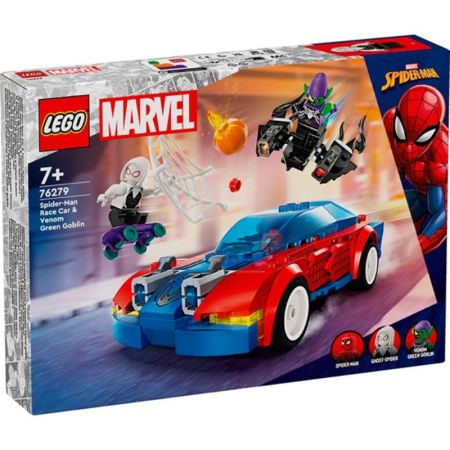 Lego Super Heróis carro de corridas de Spiderman