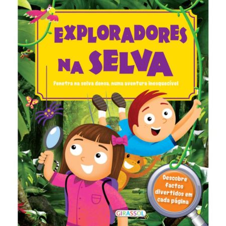 Livro Exploradores na Selva