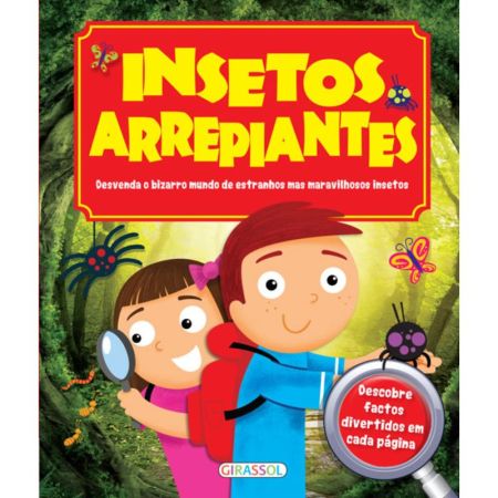 Livro Exploradores de Insetos Arrepiantes