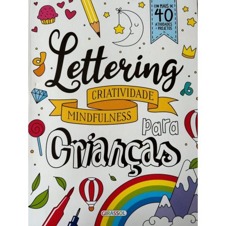 Livro Lettering e mindfulness para crianças