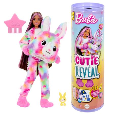 Barbie Cutie Reveal Sonhos cores boneca coelhinho