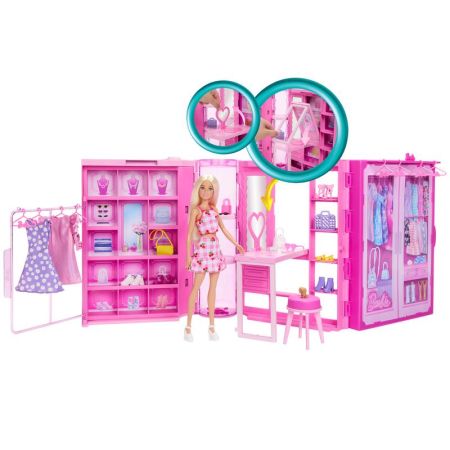 Barbie Dream Closet boneca conjunto e acessorios