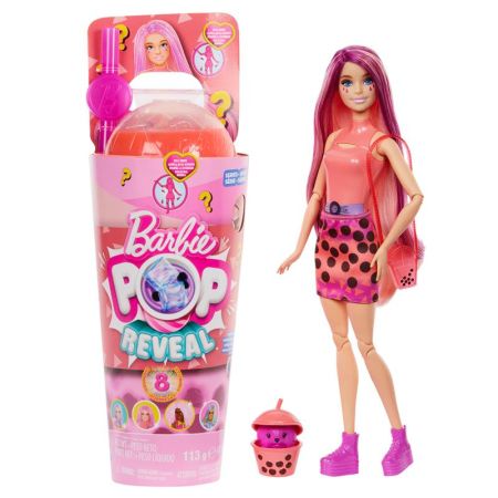 Barbie Pop Reveal Té de bolhas boneca manga