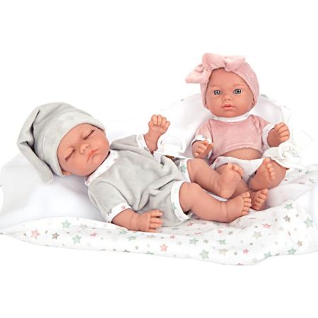 Bebés gémos elegance 26cm com nana
