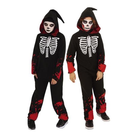 Disfarce Kigu Bloody Skeleton infantil