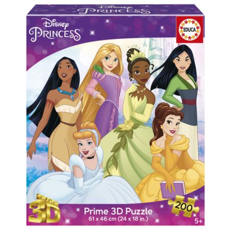 Educa puzzle 200 Disney Princess 3D Prime