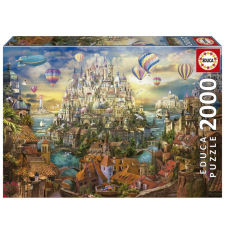 Educa Puzzle 2000 cidade dos sonhos