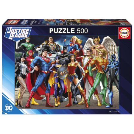 Educa Puzzle 500 DC liga da justiça
