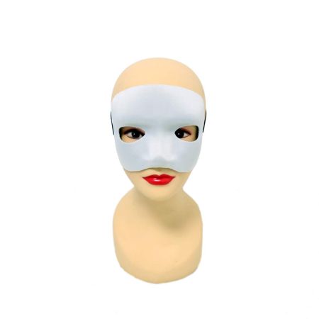 Mascara veneziana branca Carnaval