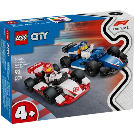 Lego City F1 carros de F1 Williams Racing e Haas