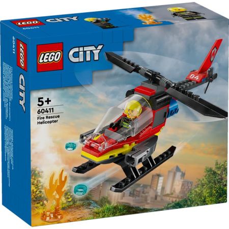 Lego City Helicóptero de resgate de bombeiros