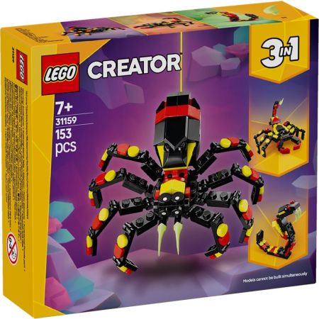 Lego Creator Fauna selvagem aranha misteriosa