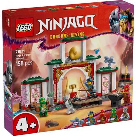 Lego Ninjago templo Ninja Del Spinjitzu