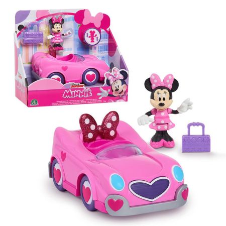 Minnie boneca veículos deluxe com figura Carro