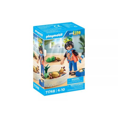 Playmobil My Life terreiro para tartarugas