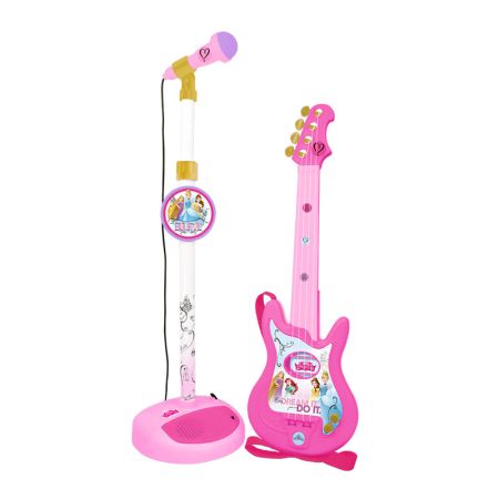 Micro e guitarra Princesas Disney