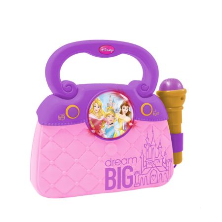 Saco com micro e amplificador Princesas Disney